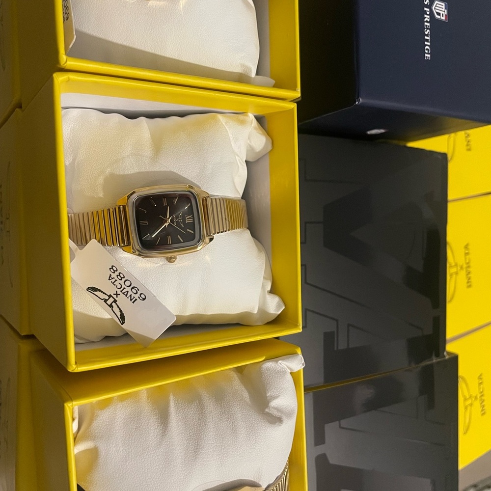 Gold Invicta Watches